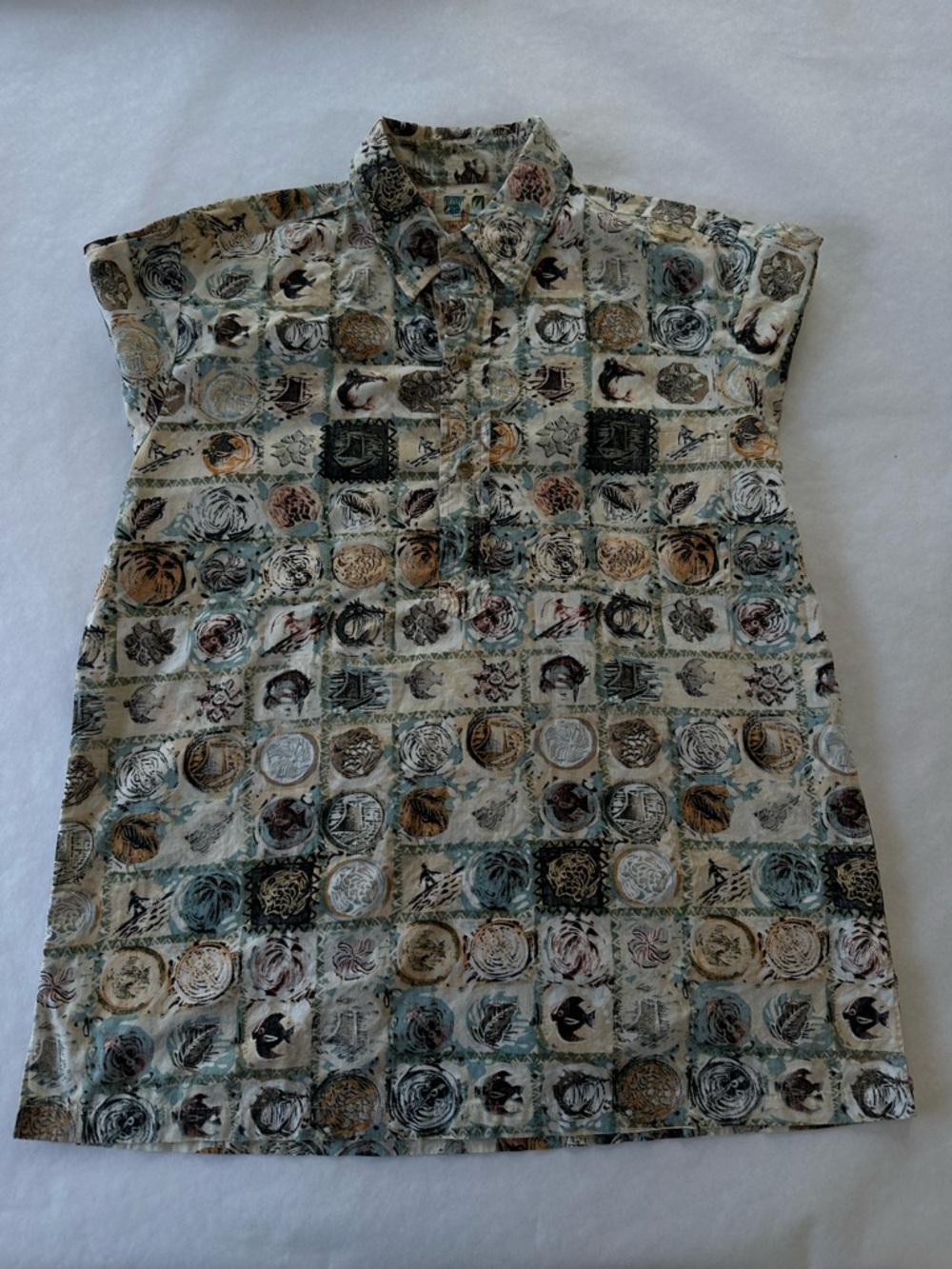 Kahala John Severson Hawaiian Aloha Shirt Size L